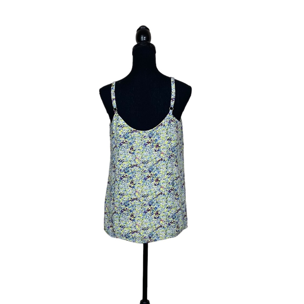 EUC CAbi Floral Scatter Print Tank Top (GMH-R) - Picture 4 of 9